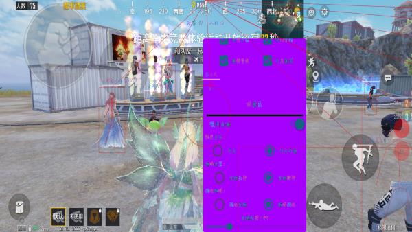 和平精英辅助【咪鸭容器直装】直播防录屏 漏打自瞄 人物透视 方框射线 人物距离 人物血条